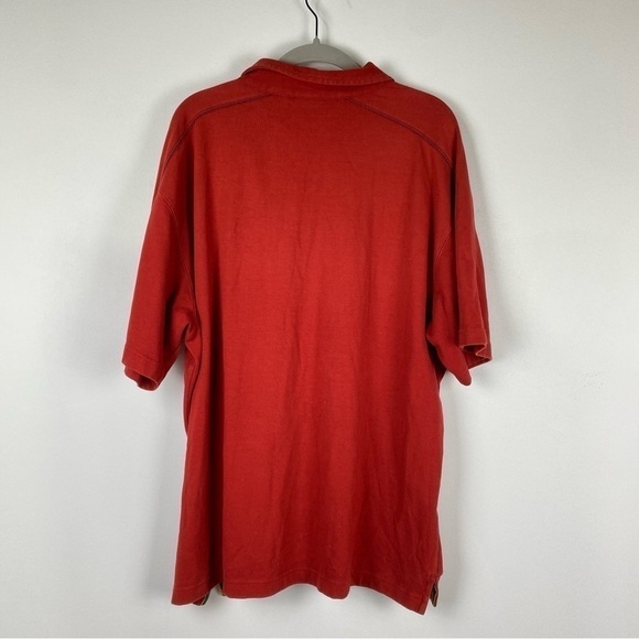 REI Red Snap Front UPF 50+ Polo Shirt, Size XL - Picture 2 of 14